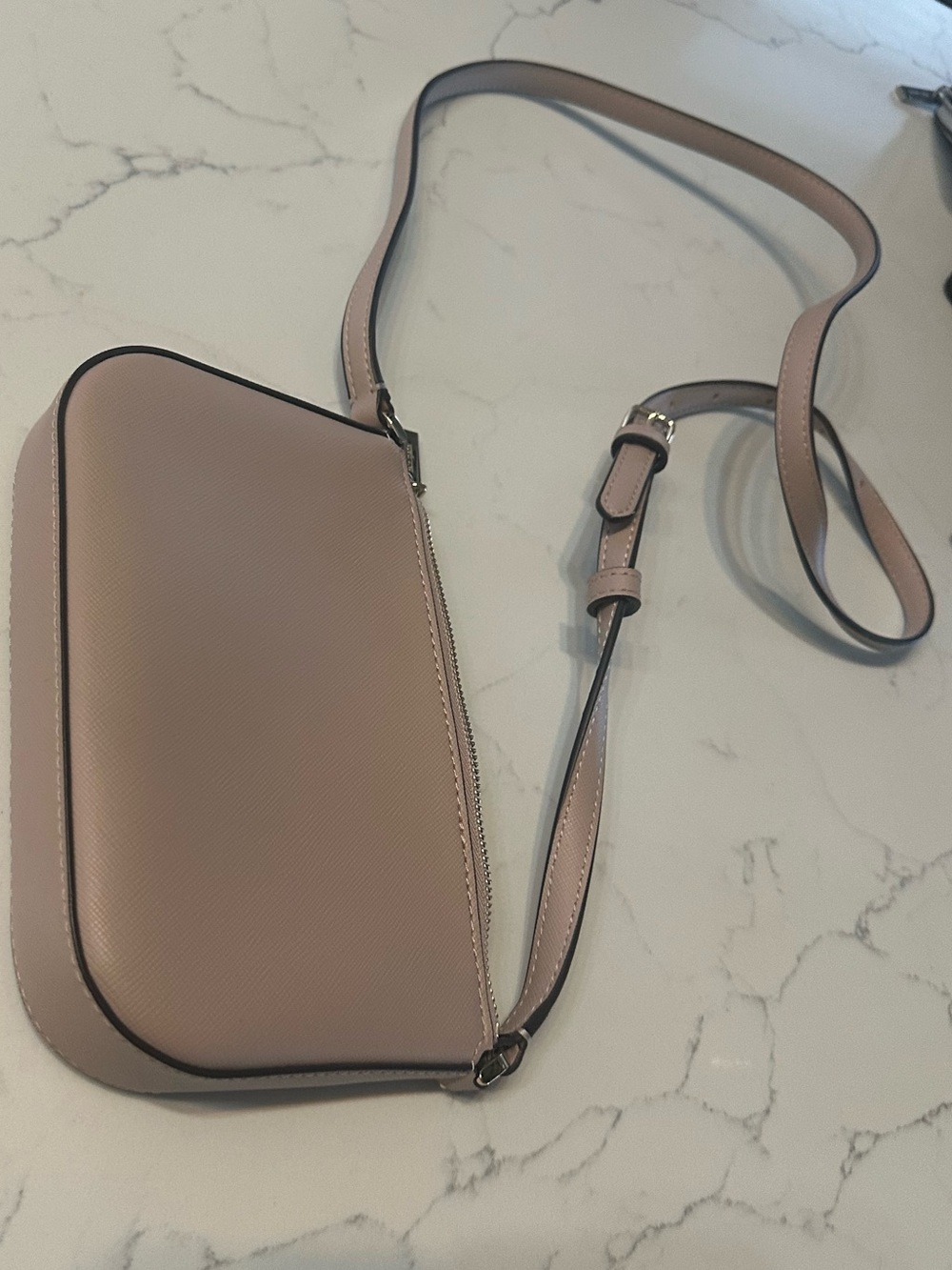 Kate spade Pebble Leather Crossbody in Tan